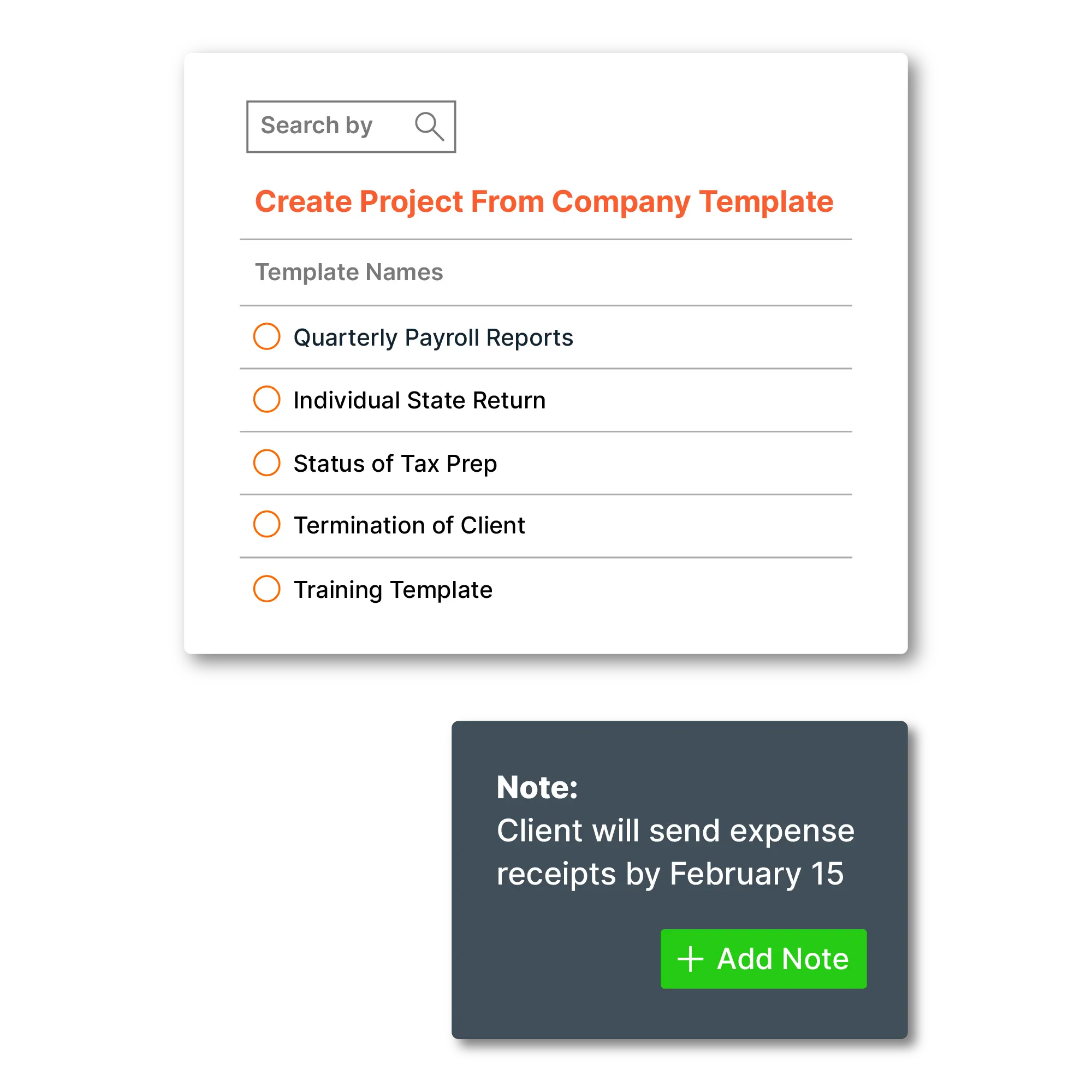 Save Time with Project Templates